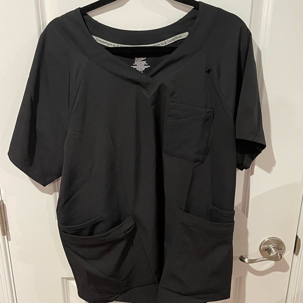 Cuddl Duds Scrub Black LIKE NEW
